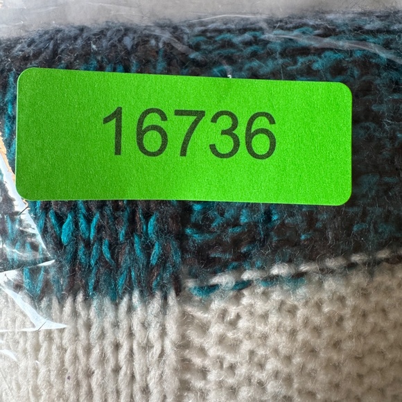 Rue 21 Women's Long Sleeve Multicolor Striped Pocket Sweater Size‎ Large Knit - Picture 12 of 12